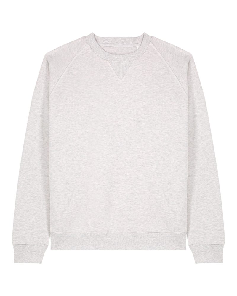 KNOXER - COOL HEATHER GREY - SWEATSHIRTS CREWNECK - UNISEKS