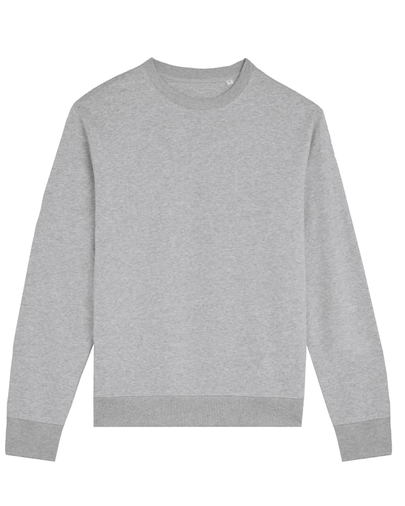 MATCHER - HEATHER GREY - SWEATSHIRTS CREWNECK - UNISEKS