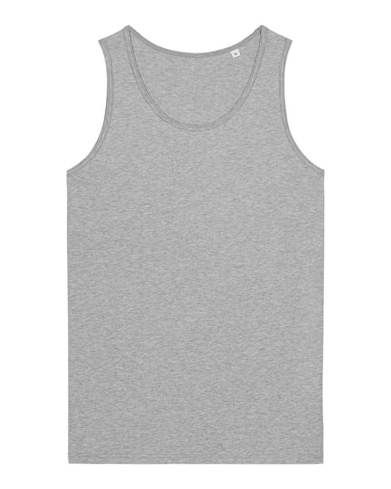 STANLEY STANCER - HEATHER GREY - TEE-SHIRTS TANK - HOMMES