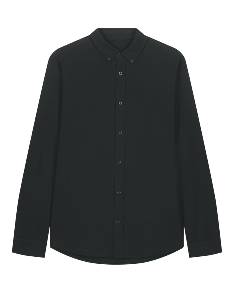 STANLEY OXFORD SHIRT - BLACK - SHIRTS NON DENIM - HOMMES