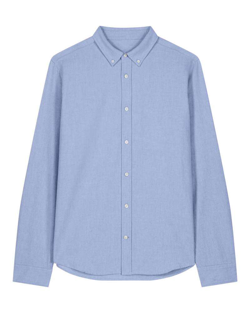 STANLEY OXFORD SHIRT - BLUE OXFORD - SHIRTS NON DENIM - HOMMES