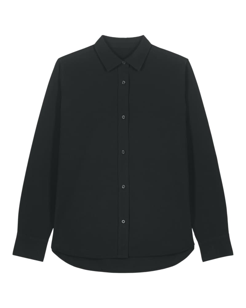 STELLA OXFORD SHIRT - BLACK - SHIRTS NON DENIM - FEMMES