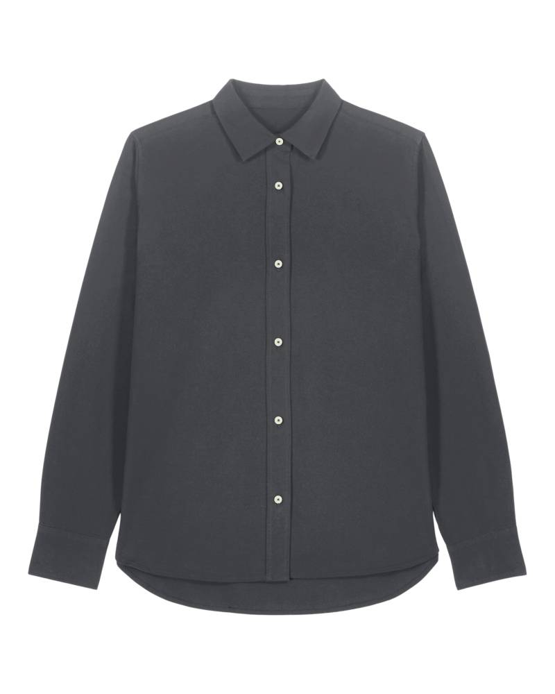 STELLA OXFORD SHIRT - ANTHRACITE - SHIRTS NON DENIM - FEMMES
