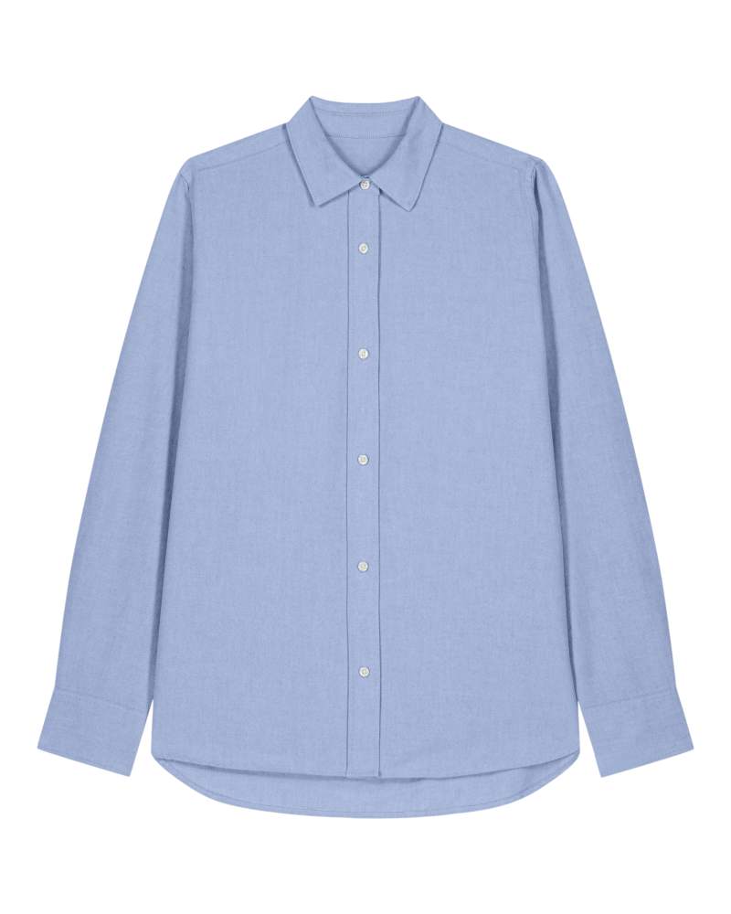 STELLA OXFORD SHIRT - BLUE OXFORD - SHIRTS NON DENIM - FEMMES