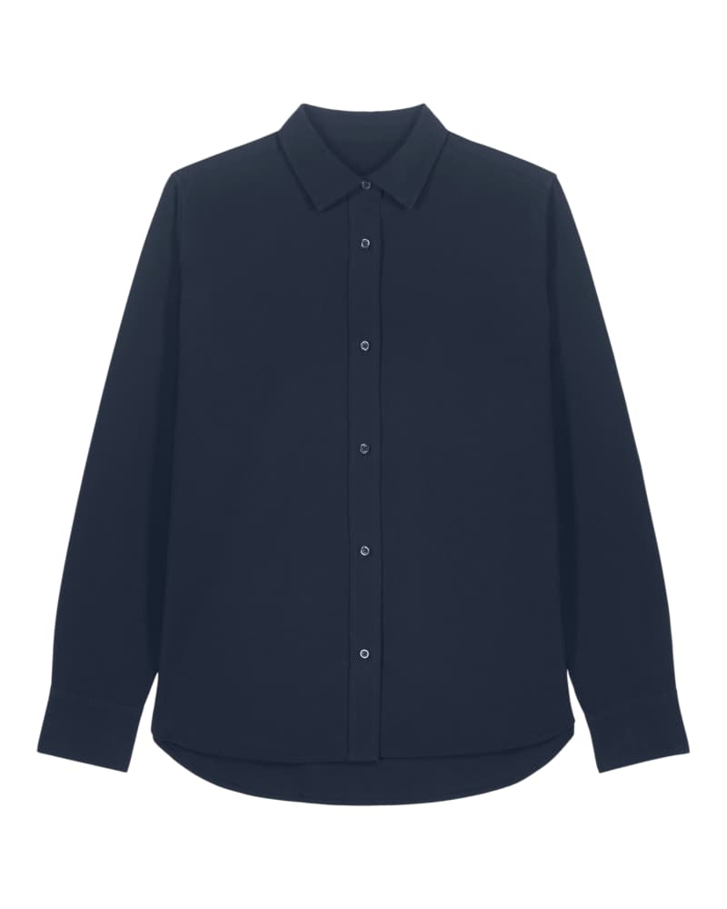 STELLA OXFORD SHIRT - FRENCH NAVY - SHIRTS NON DENIM - FEMMES