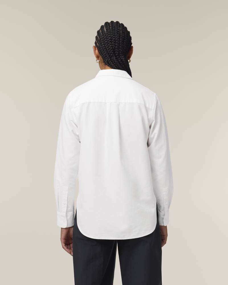 Stella Oxford Shirt - White - Shirts - Women