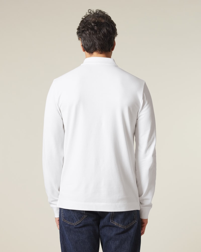 Prepster 2.0 Long Sleeve - White - Polos - Unisex
