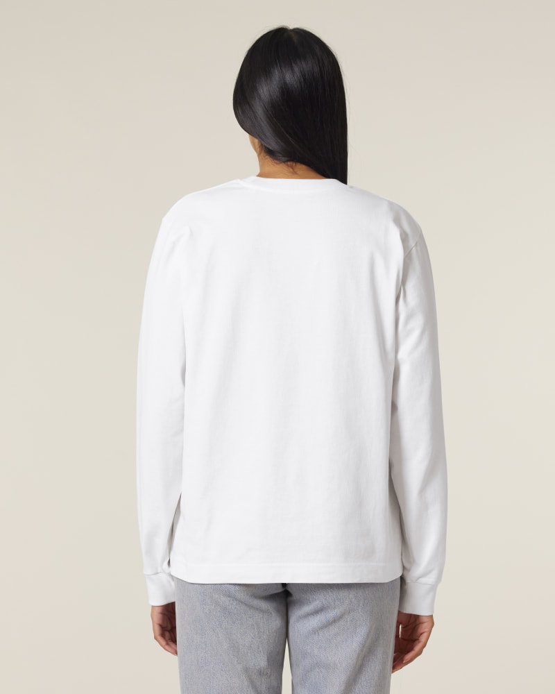 Freestyler Long Sleeve - White - Tees - Unisex