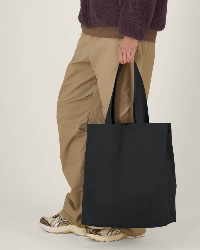 Mid Tote Bag - Black - Accessories - Unisex