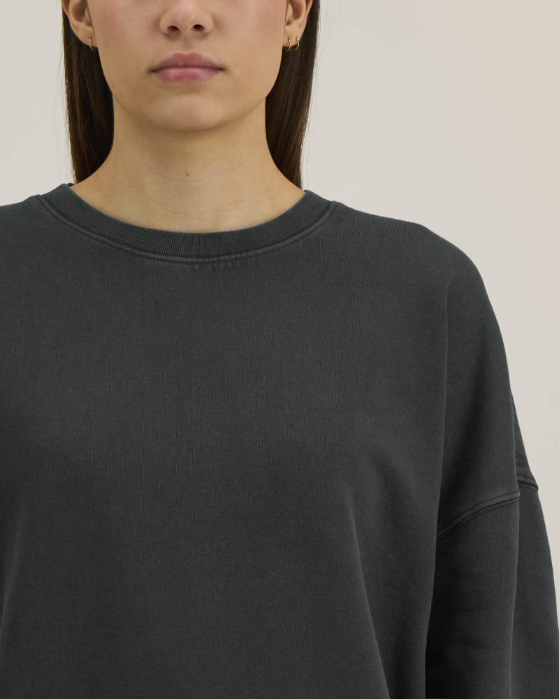 Stella Alma Vintage - G. Dyed Black Rock - Sweatshirts - Women