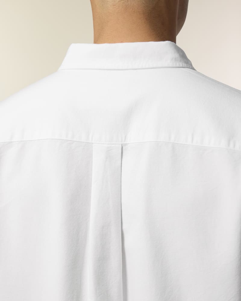 Stanley Oxford Shirt - White - Shirts - Men