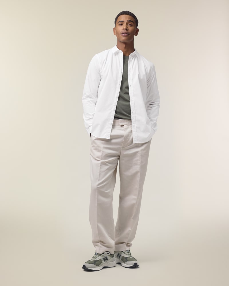 Stanley Styler Shirt - White - Shirts - Men