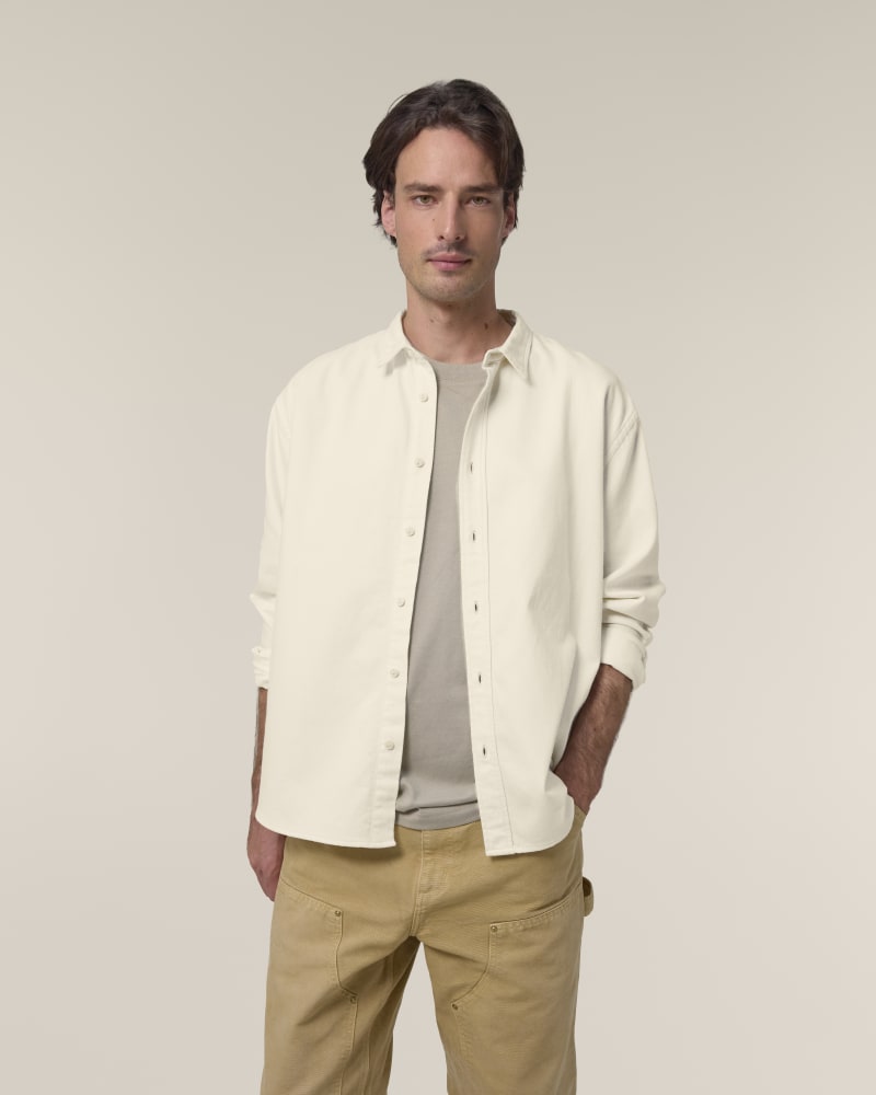 Worker Shirt - Natural Raw - Shirts - Unisex