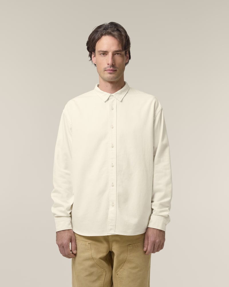 Worker Shirt - Natural Raw - Shirts - Unisex