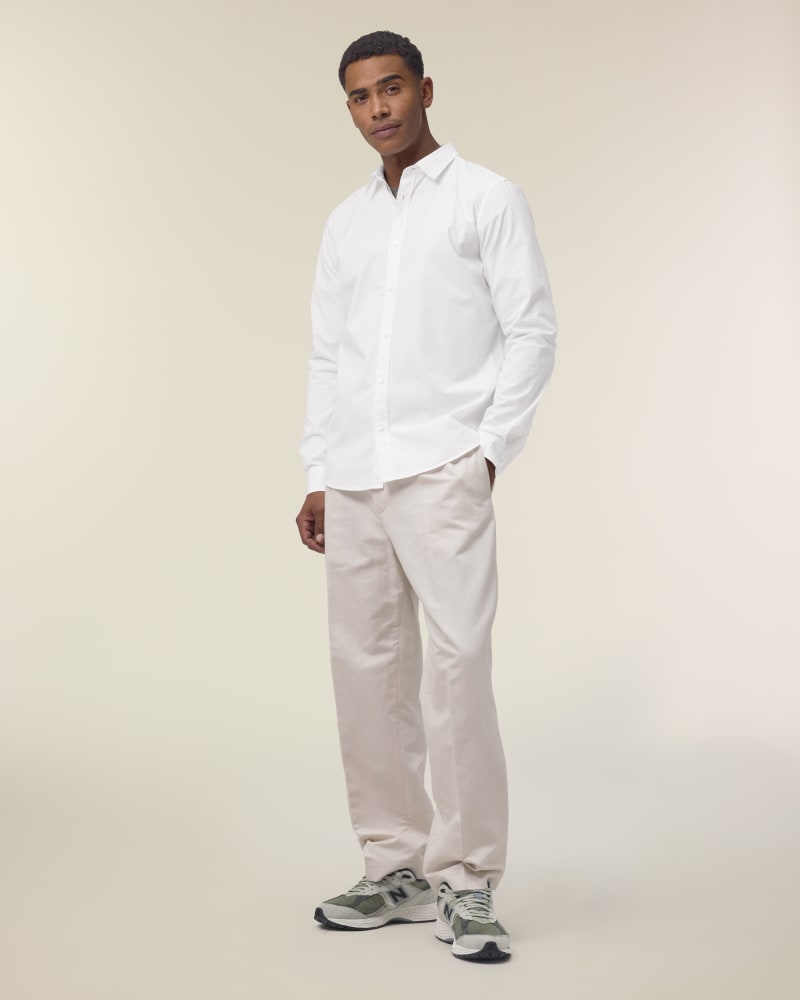 Stanley Styler Shirt - White - Shirts - Men