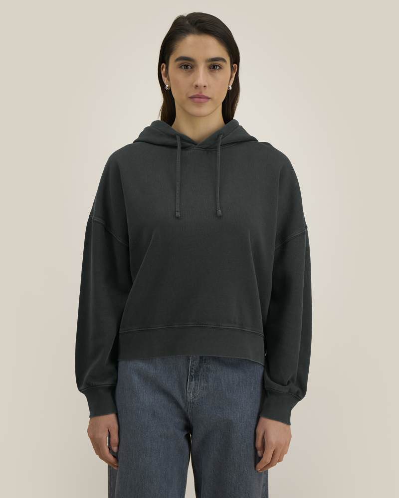 Stella Nora Vintage - G. Dyed Black Rock - Sweatshirts - Women