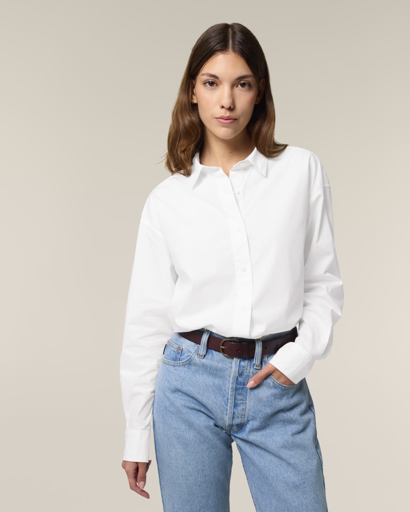 Stella Styler Shirt - White - Shirts - Women