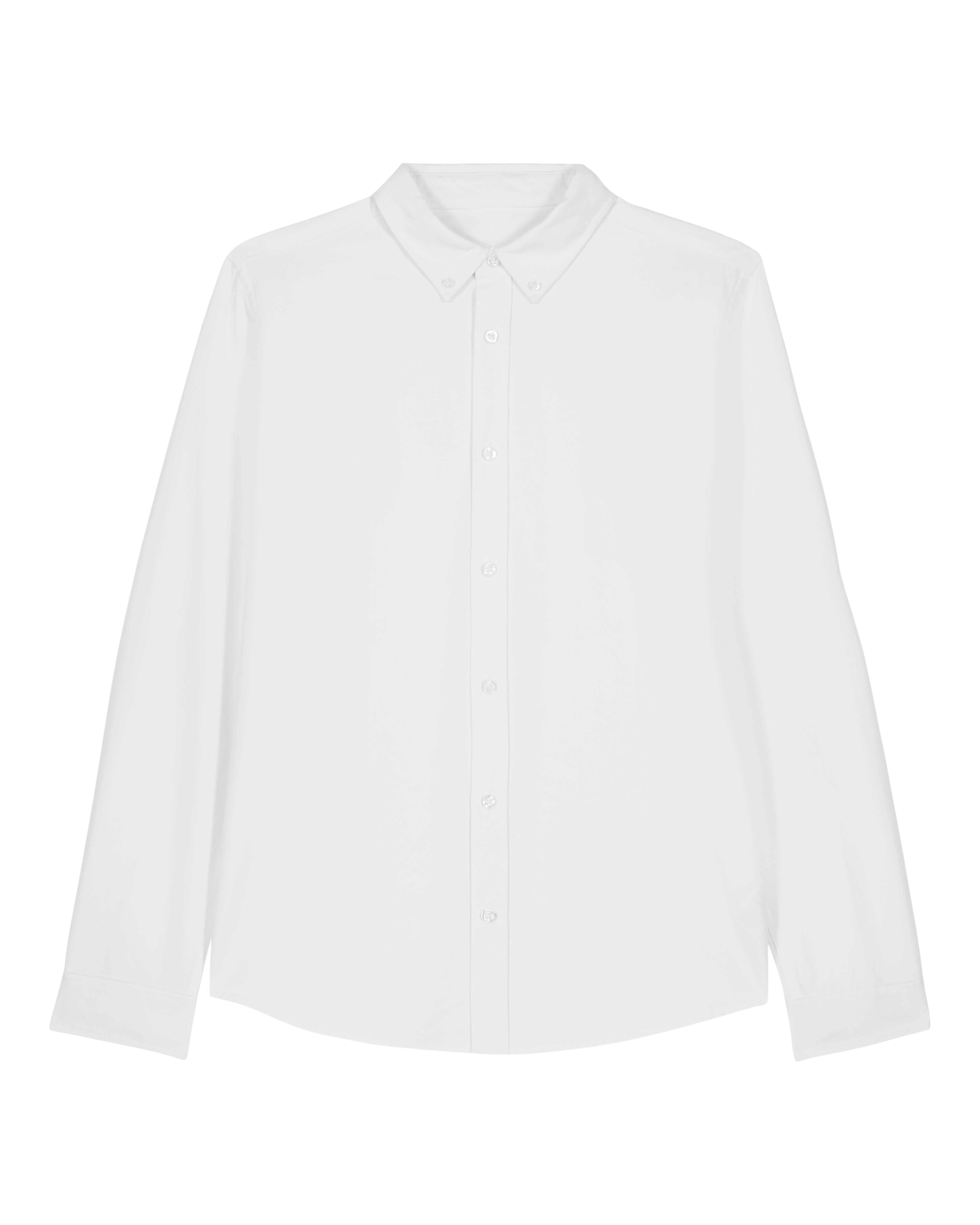 Мъжка риза Stanley Oxford Shirt — White