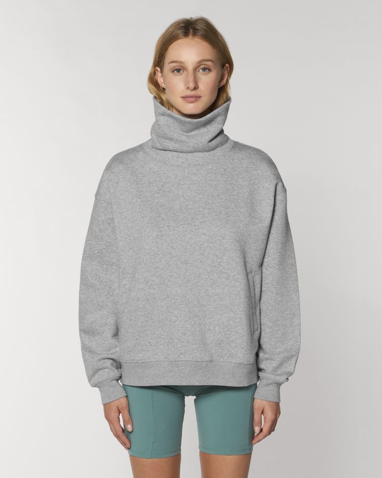 Strider Unisex High Neck Sweatshirt STSU850 Stanley/Stella Strider Unisex High Neck Sweatshirt STSU850 Stanley/Stella