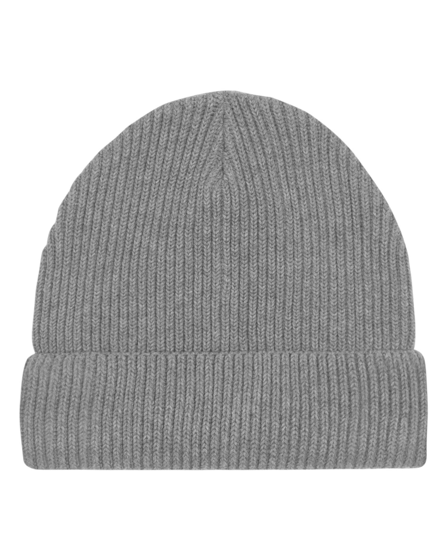Fisherman Beanie Mid Heather Grey
