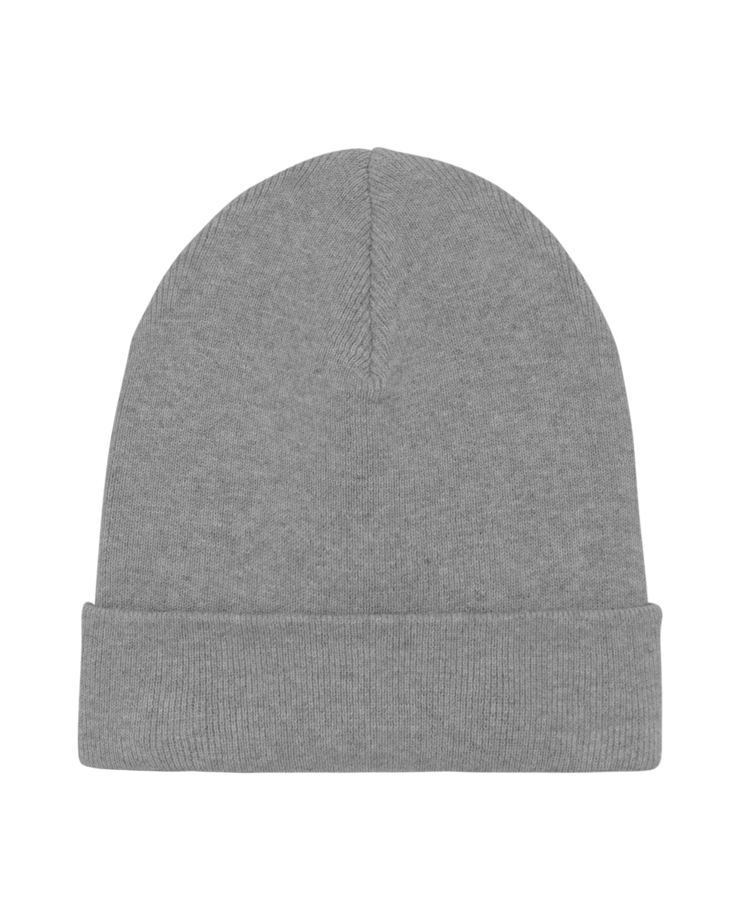 Rib Beanie Mid Heather Grey