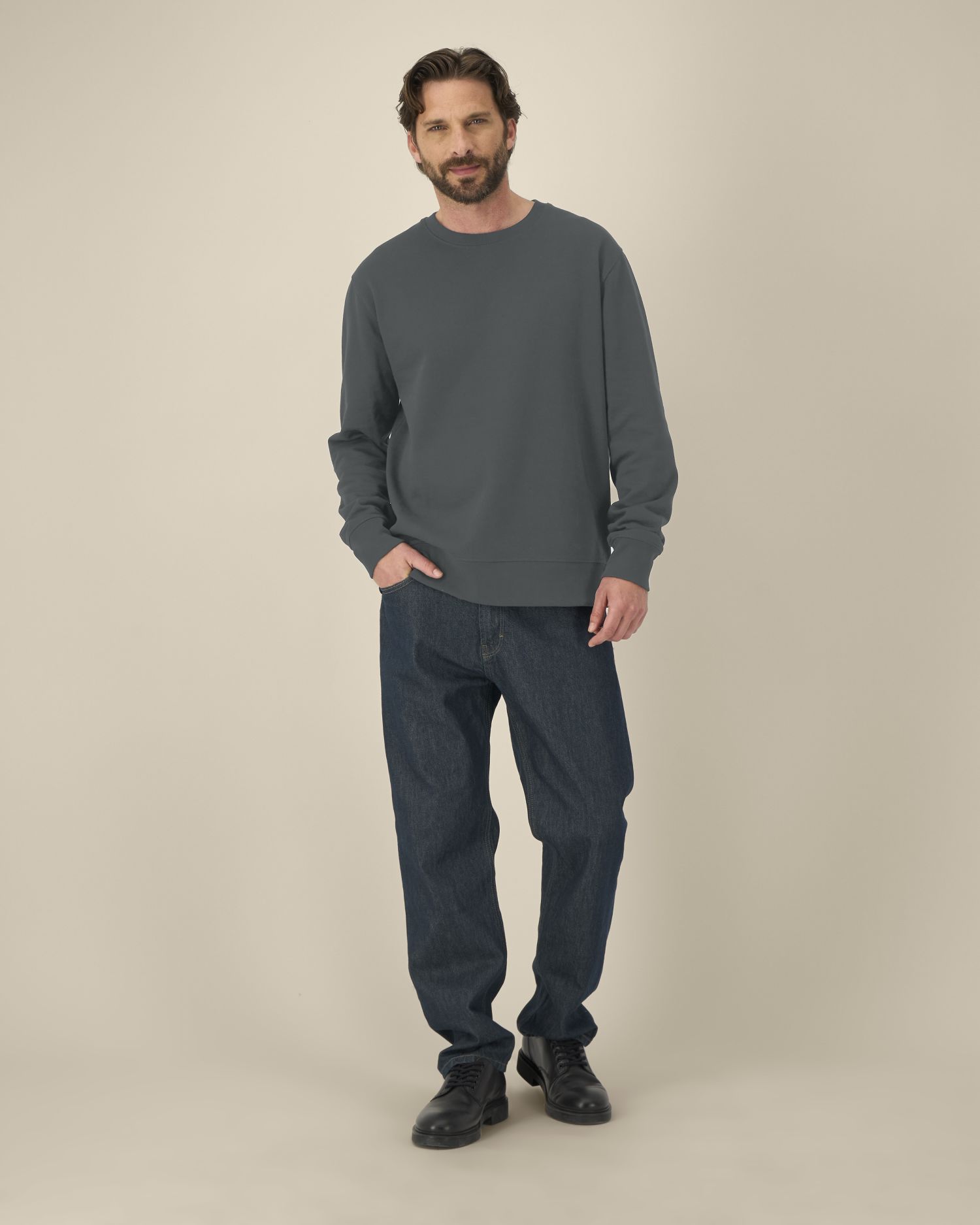 Stanley/Stella STSU269 Thinker Das Rundhals-Unisex-Sweatshirt aus recycelter Baumwolle