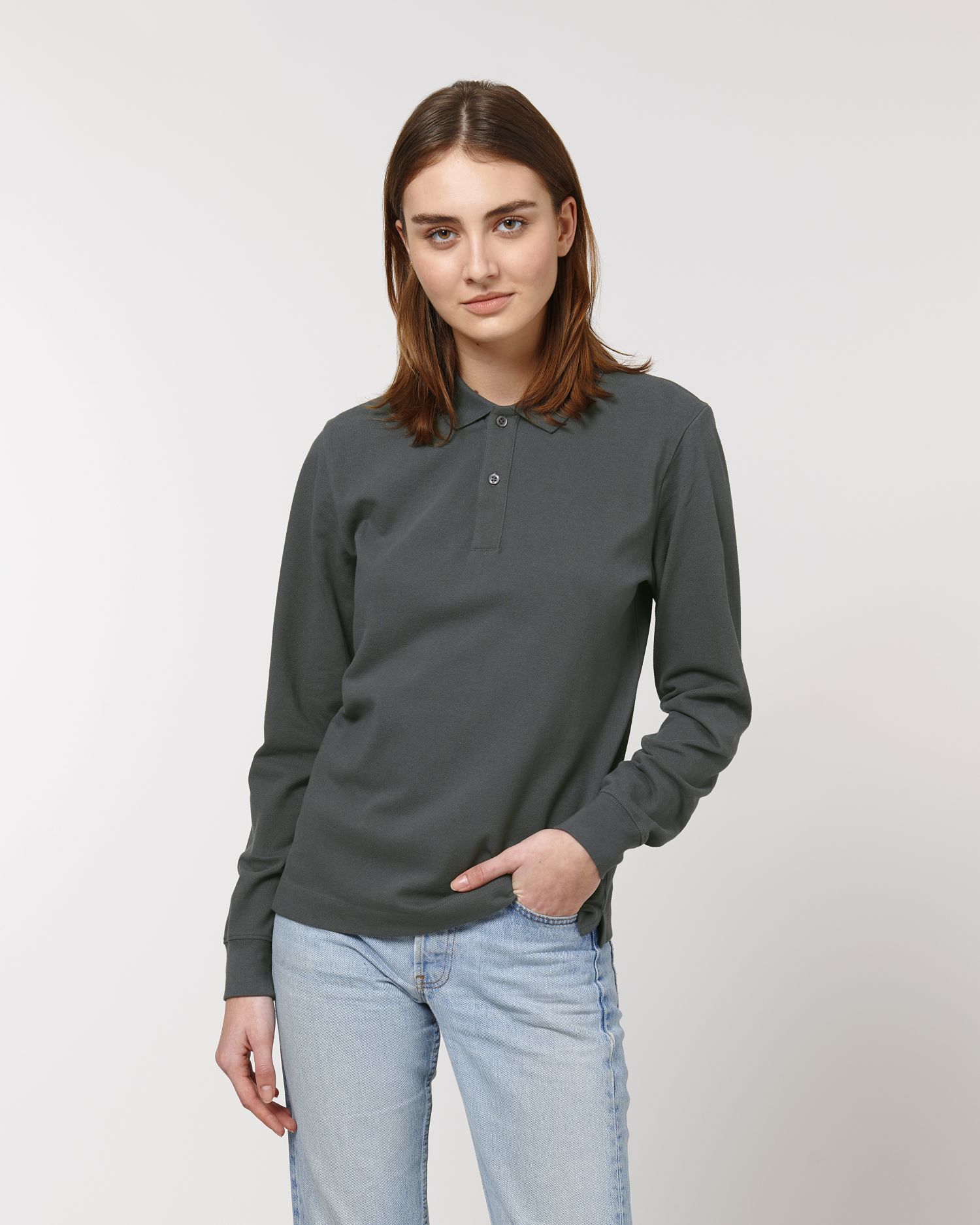 PREPSTER Unisex-Poloshirt Longsleeve STPU332 Stanley/Stella PPREPSTER Unisex-Poloshirt Longsleeve STPU332 Stanley/Stella