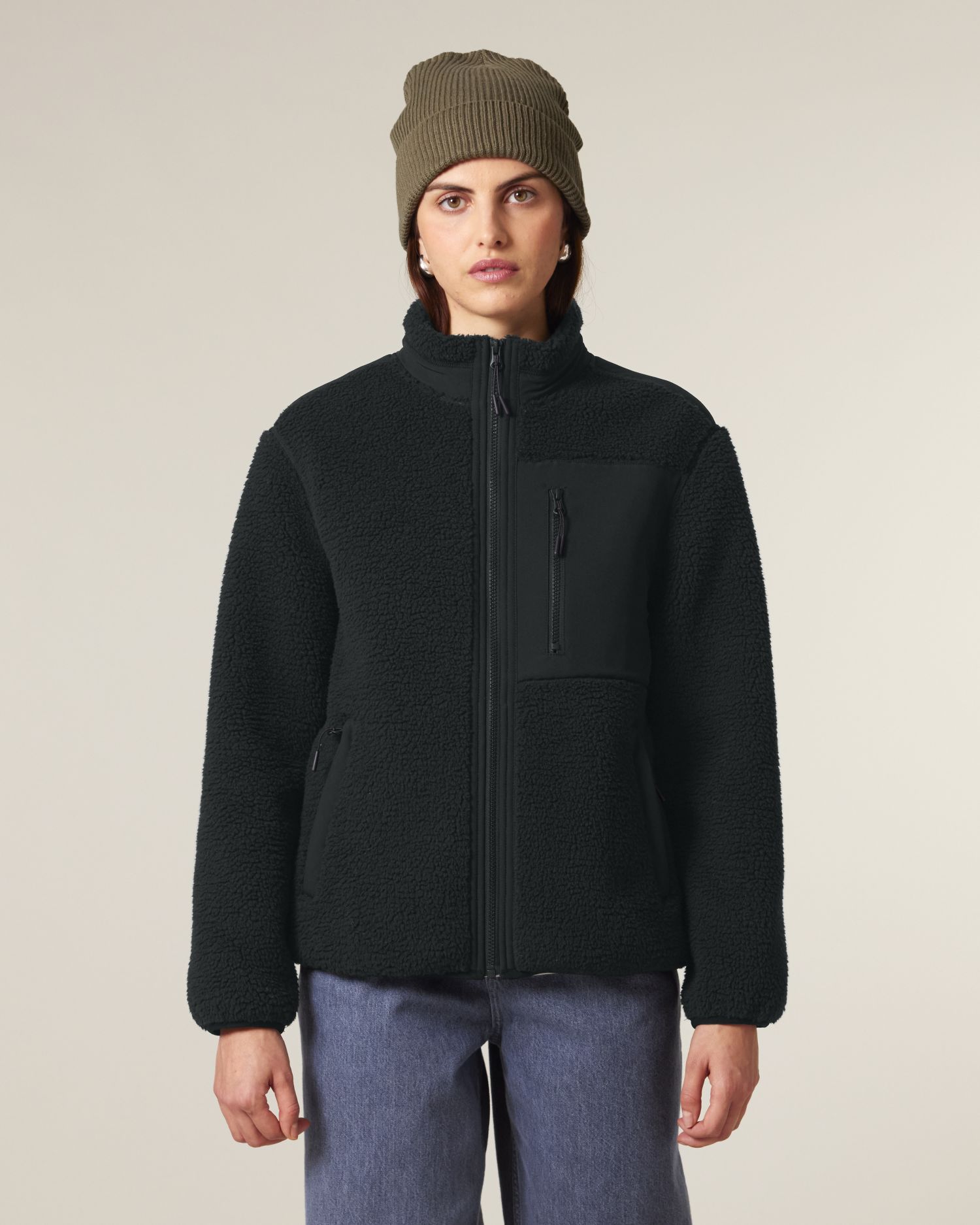 Picture of The unisex relaxed fit sherpa jacket