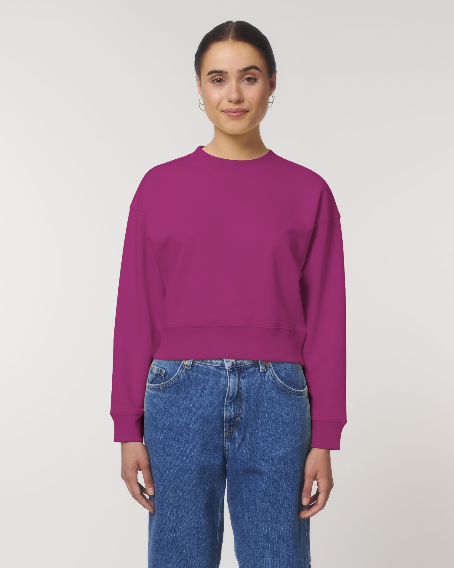 STELLA CROPSTER STSW873 Kurzes Damen-Sweatshirt mit Rundhalsausschnitt Stanley/Stella STELLA CROPSTER STSW873 Kurzes Damen-Sweatshirt mit Rundhalsausschnitt Stanley/Stella