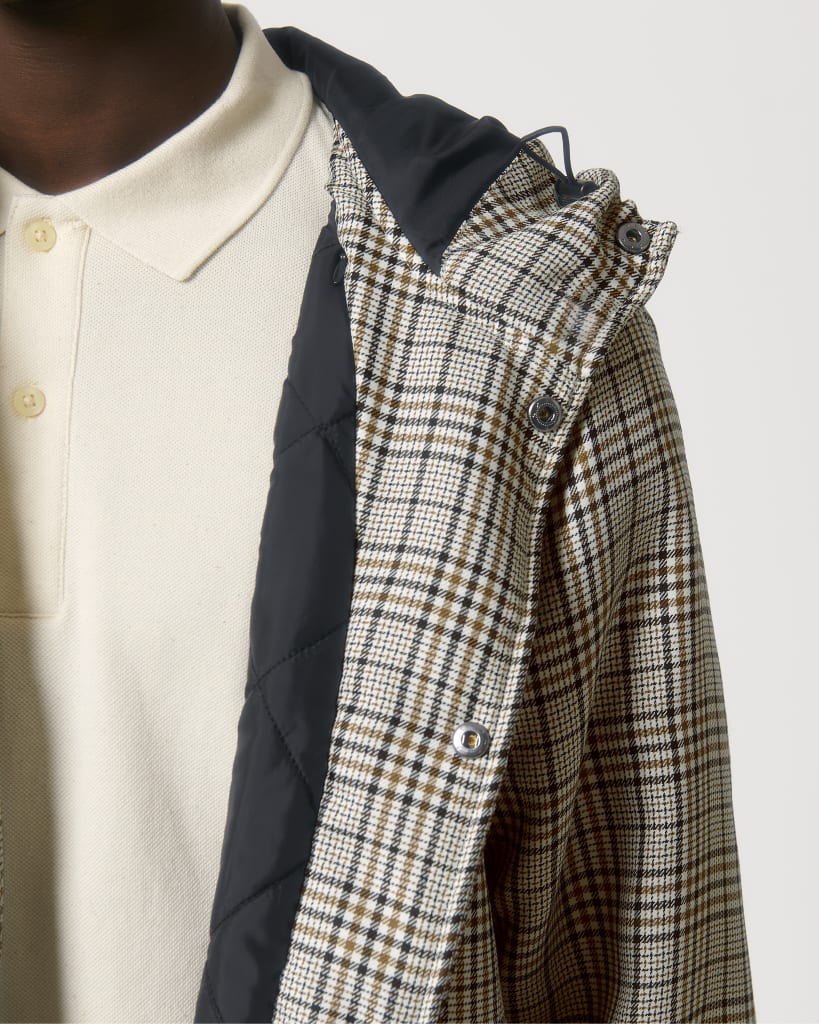 10 Padded Parker Tweed
