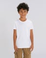 Camiseta blanca niño algodón orgánico Stanley/Stella Mini Creator  personalizada