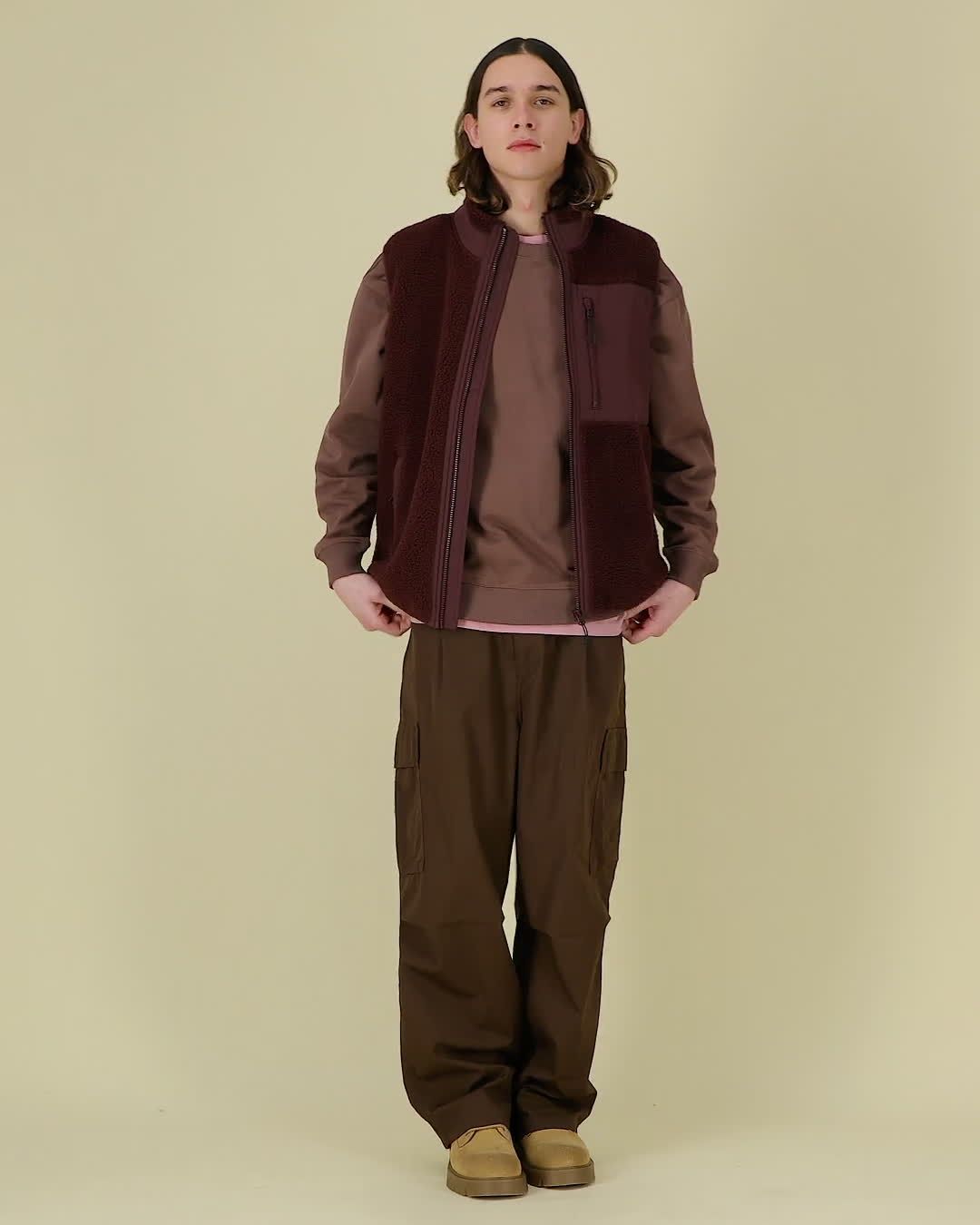 LINER - BLACK - JACKETS SHERPA - UNISEXE