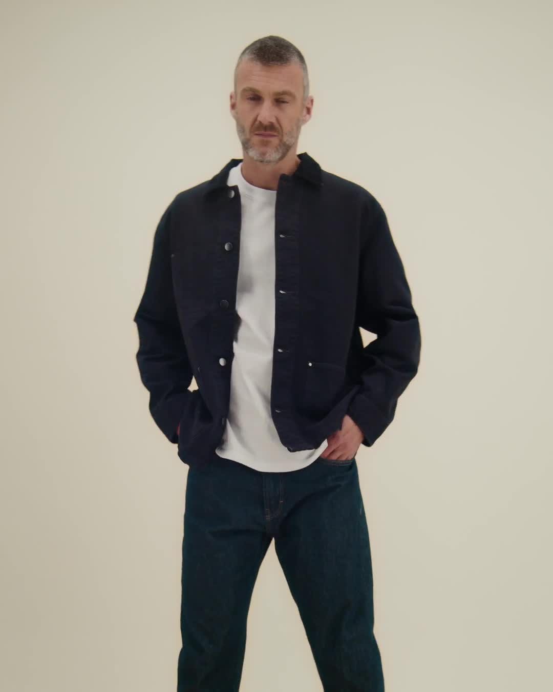 CHORE JACKET - G.DYED BRONZE - JACKETS OVERSHIRT - UNISEX