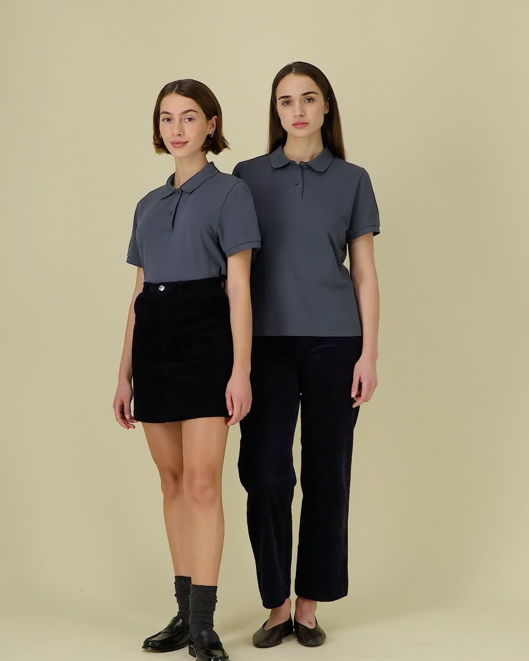 STELLA COASTER - DEEP PLUM - POLOS SHORT SLEEVES - FEMMES