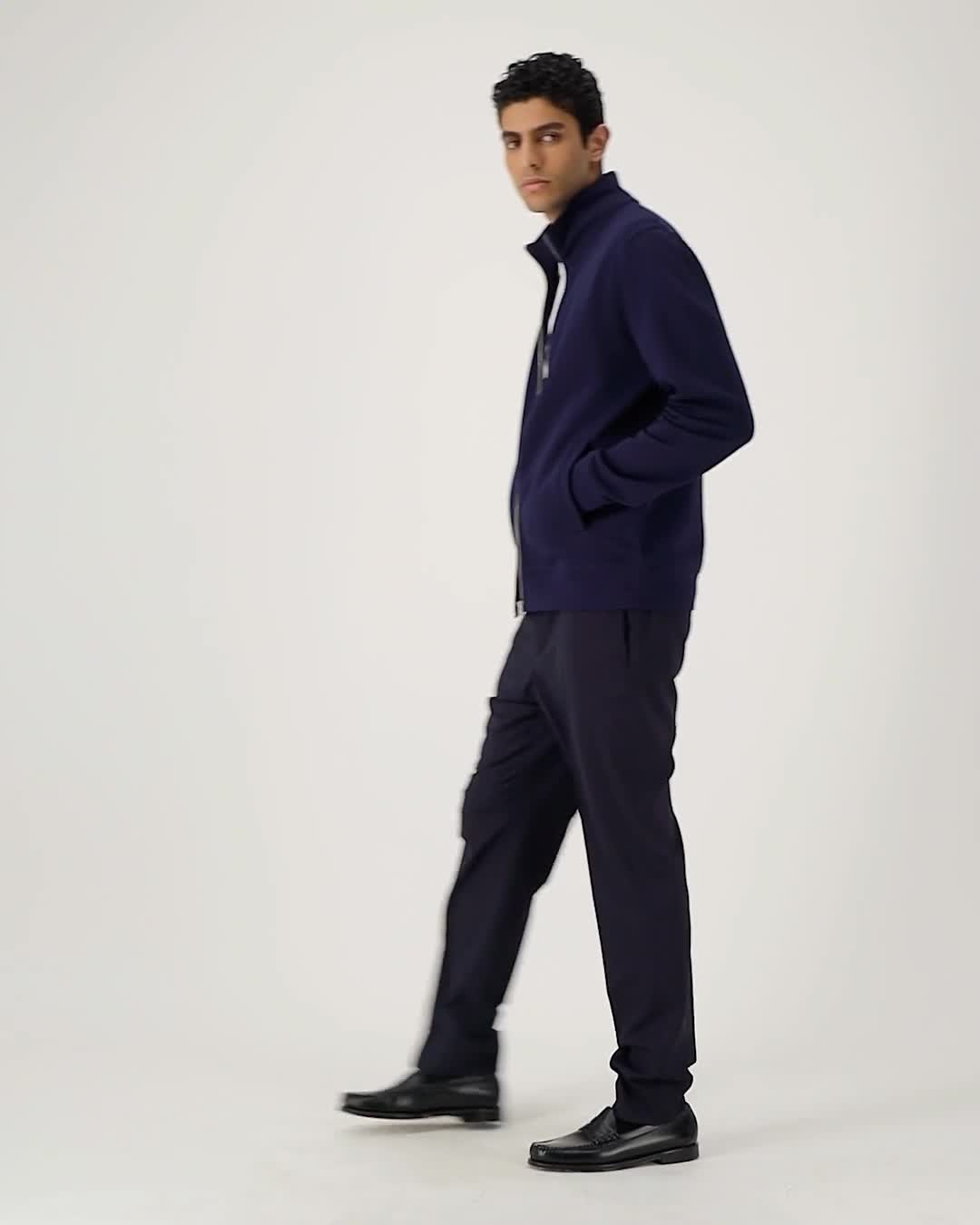 TRAILER 2.0 - BLACK - SWEATSHIRTS JACKET - UNISEKS