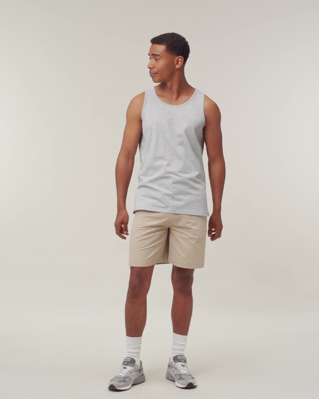 STANLEY STANCER - BLACK - TEE-SHIRTS TANK - MEN
