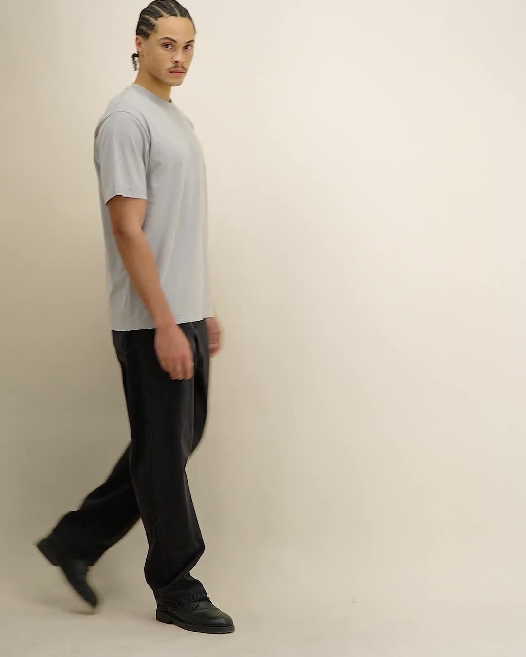 FREESTYLER SUPER VINTAGE - G. DYED MISTY GREY - TEE-SHIRTS SHORT SLEEVES - UNISEX