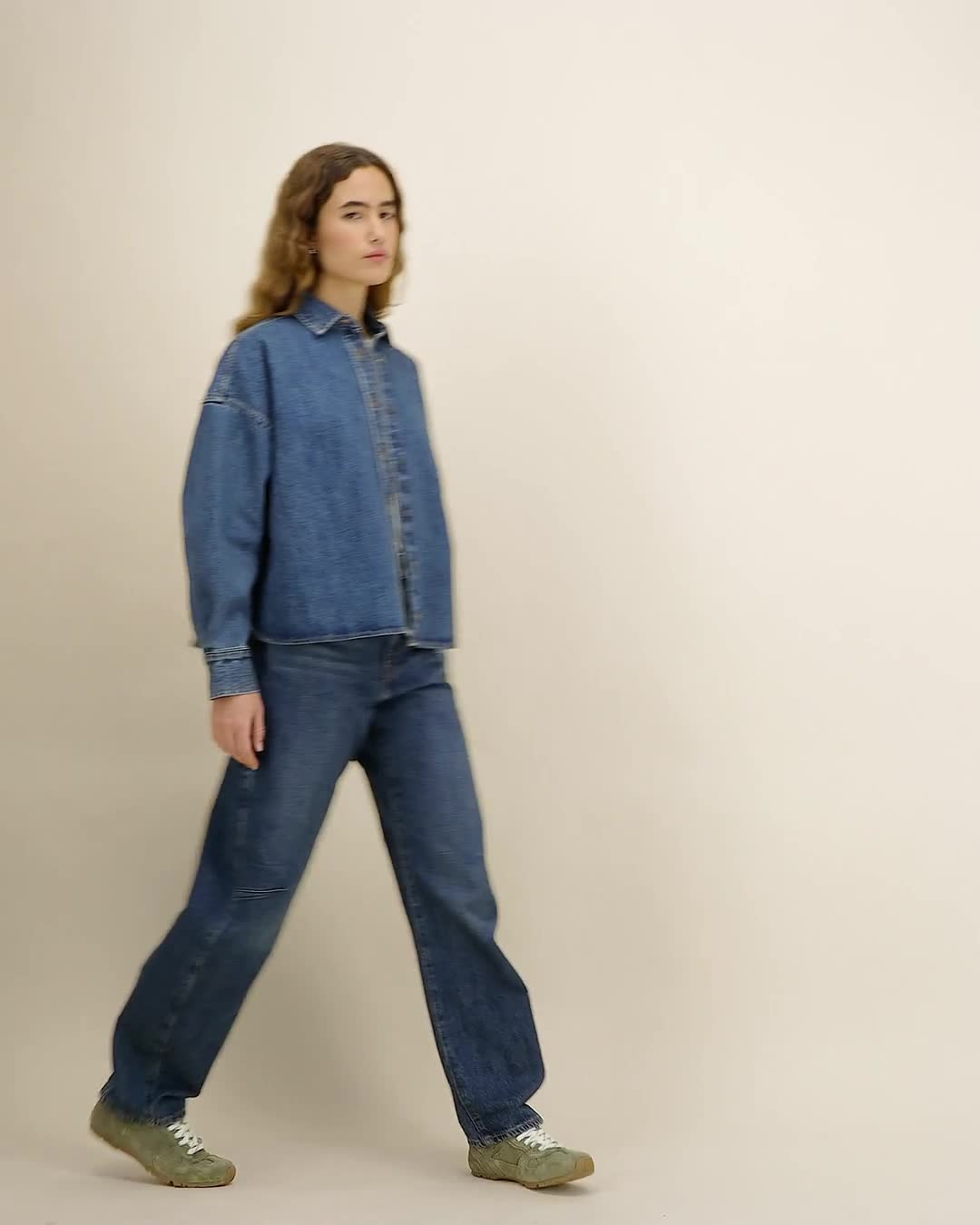 STELLA EMBER - LIGHT WASH - SHIRTS DENIM - VROUWEN