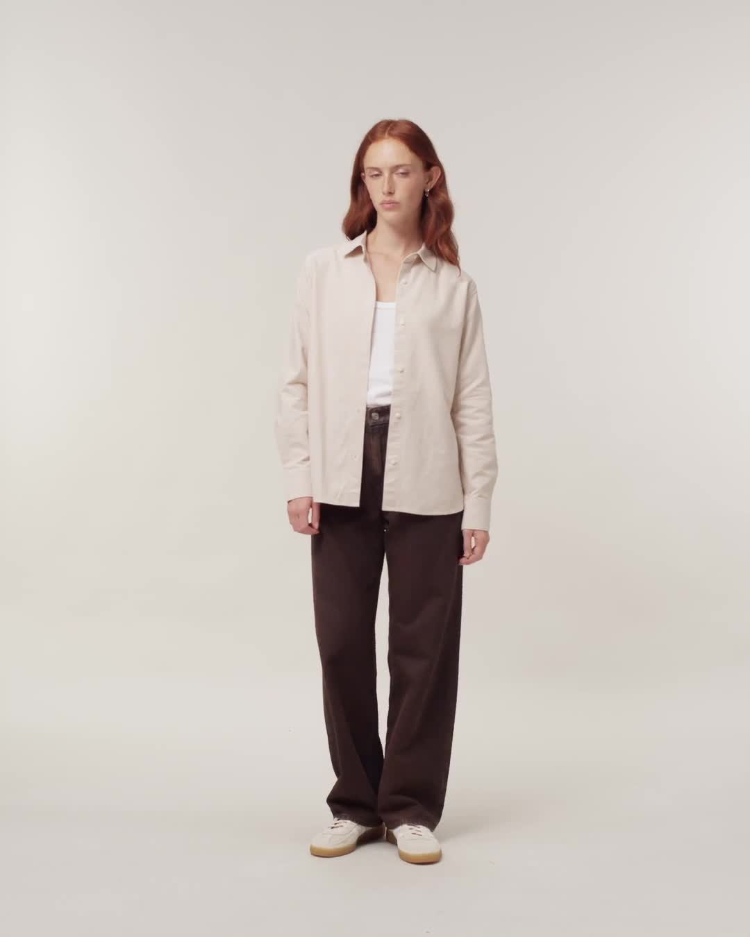 STELLA OXFORD SHIRT - BLACK - SHIRTS NON DENIM - MUJERES