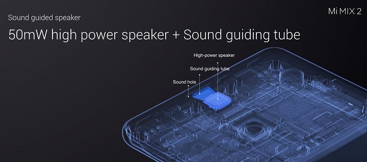 mi mix 2 stereo speakers