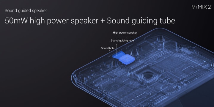 mi mix 2 speaker