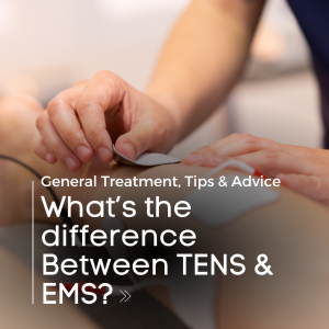 Difference between TENS and EMS machine