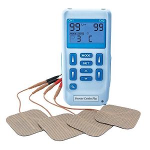 Quad Stim Plus Electro Muscle Stimulator - TENS / EMS Combo Unit