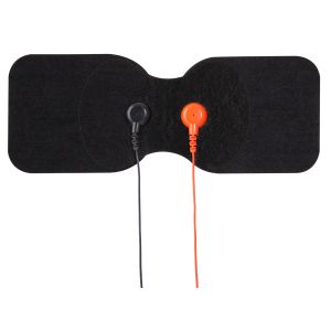 Soft Fabric Large lumbar TENS electrodes - 21 x 8 cm