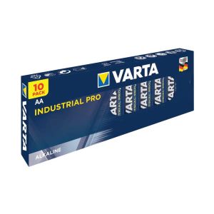 Varta Industrial Pro - AA 1.5V - Alkaline Batteries - Pack of 10