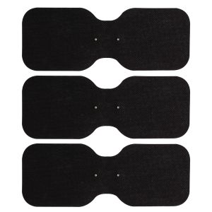 Black Large Lumbar Wireless TENS Electrodes