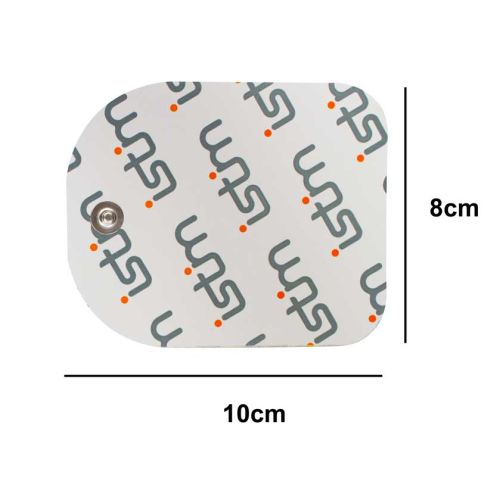 Med-Fit 2 Wireless Electrodes - 10 x 8cm - Large - Pack of 4