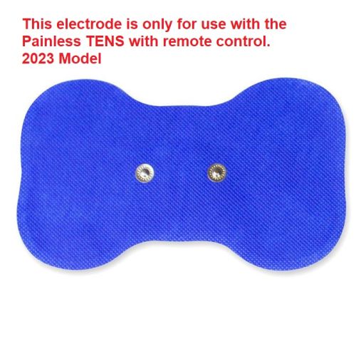 Painless Tens Electrodes - Butterfly Back Electrodes - 15 x 8cm