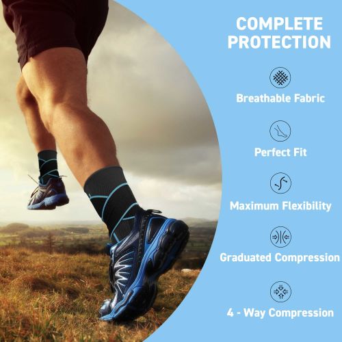 4 way compression ankle support