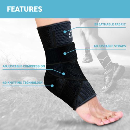 Black Ankle Braces features